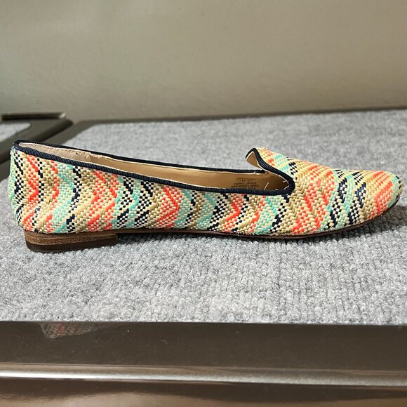 Vince Camuto Lilliana Flats Chevron Aztec Slip On Women's 7 B Multicolor - Picture 5 of 12